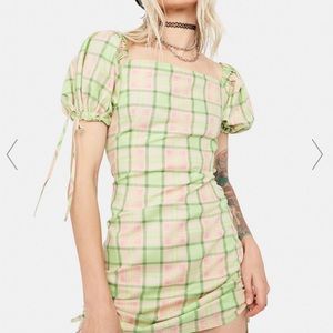 The Ragged Priest Plaid Dress
